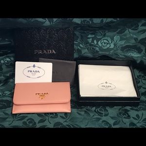 Prada credit card holder